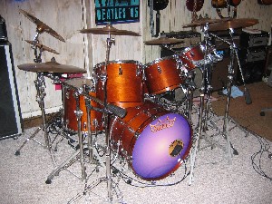Regis's Tama Drum Kit